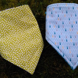 Bavoir, Bavoir bébé, Bavette, Puériculture, Bavoirs bandanas, Baby care product, Lavable, Baby bib, Lot de 2, Garçon, Boy, 0/18 mois image 1