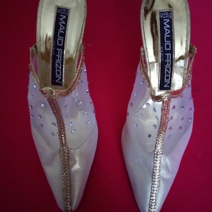 MAUD FRIZON Paris mules vintage années 90 pointure 36 FR