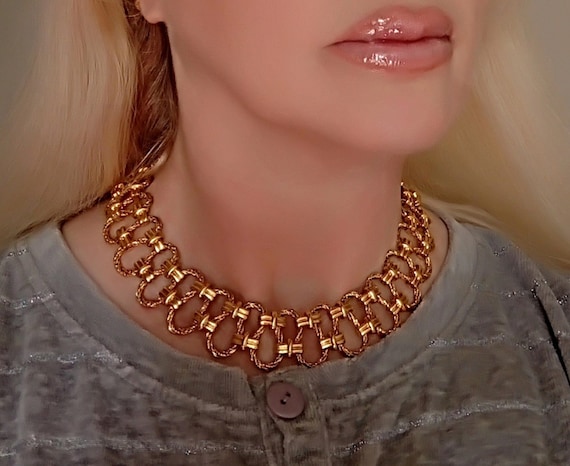 Collier Ras De Cou Année 90