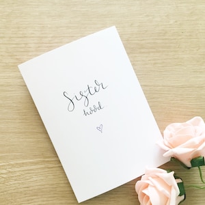 Friend card, sister card, friendship card, best friend card, sisterhood card, sisterhood, best friends, support card, mental health card,