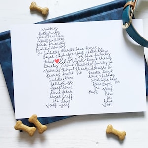 Sheepadoodle Owner gift, personalised sheepadoodle, hand lettered, sheepadoodle, sheepadoodle gift, sheepadoodle owner gift, sheepadoodles