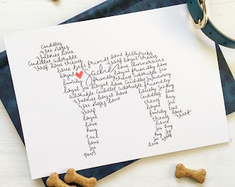Irish Wolfhound owner gift, Irish wolfhound gift, Irish wolfhound drawing, Irish wolfhound, Irish wolfhound owner gift, Irish wolfhound