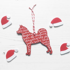 Finnish Spitz Christmas decoration, Finnish Spitz, Finnish Spitz dog owner gift, Christmas decoration, Finnish Spitz owner, dog owner, Spitz