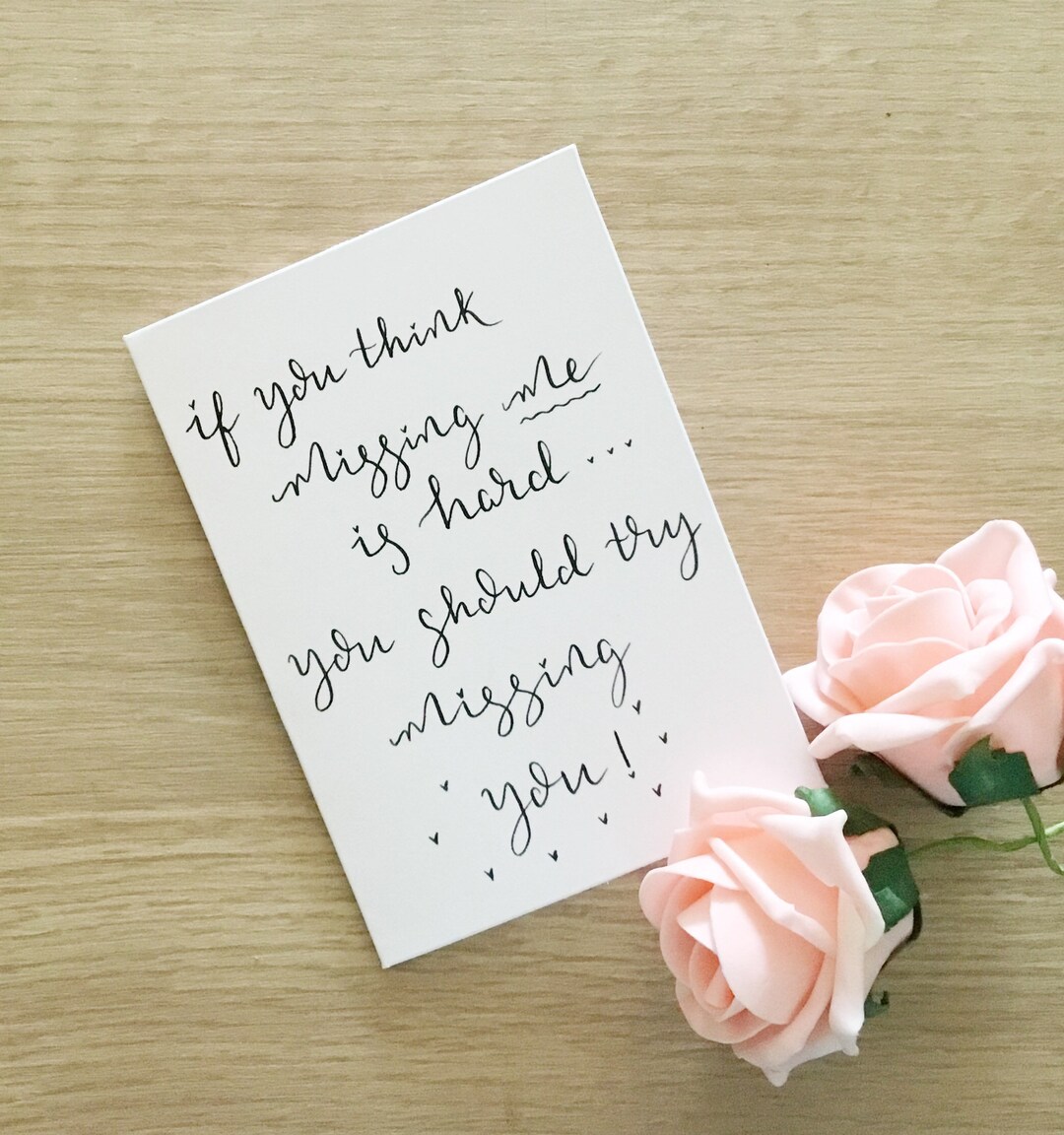 Miss You Card, Miss You, Long Distance Card, Social Distance Card, Self