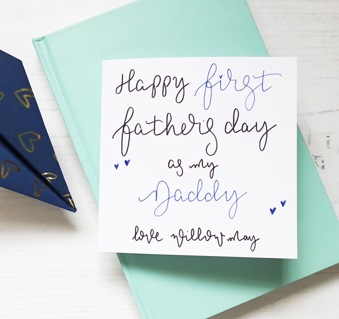 First Fathers Day Card, First Fathers Day, First Fathers Day as My ...