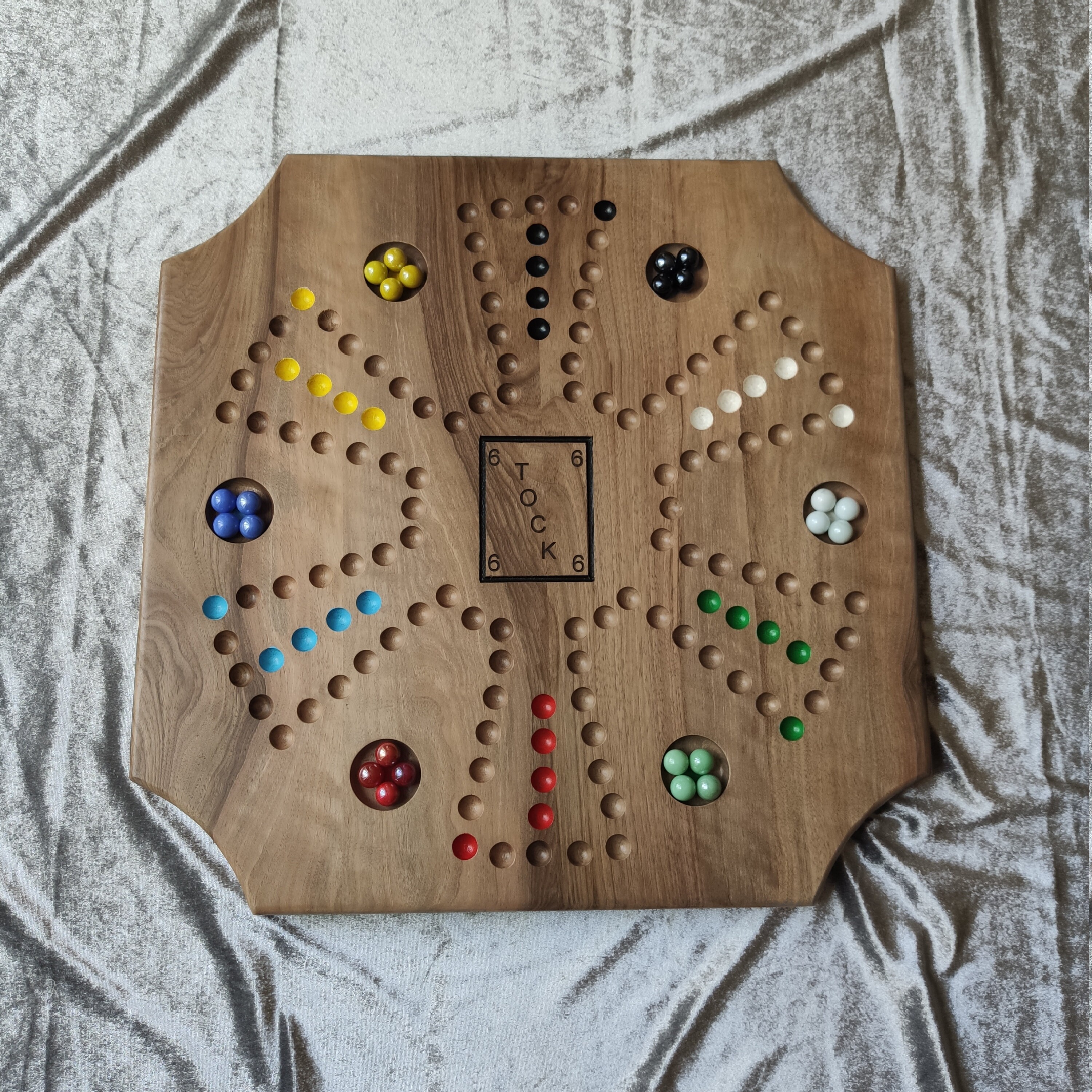 Jeu de tock 4 et 6 joueurs plateau reversible en bois Etsy Jeu de tock 4 et 6 joueurs plateau reversible en bois Etsy