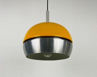 Danish Metal Pendant Lamp, 1970s