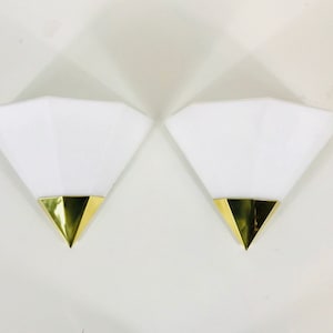 Brass Wall Lamps from Glashütte Limburg, Germany, 1980s