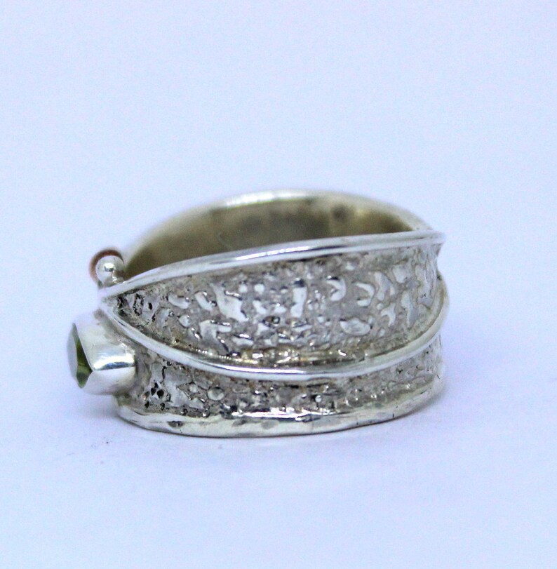 Peridot rings for women Marquise cut gemstone ring Sterling Peridot Ring promise ring Sterling Silver and Genuine Peridot lustrous green