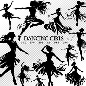 Dance Silhouette, Dance Mom SVG Silhouette Bundle, ballet dancer Svg, Dancer svg, Dance mom PNG, Dance team svg, coach svg Commercial Use