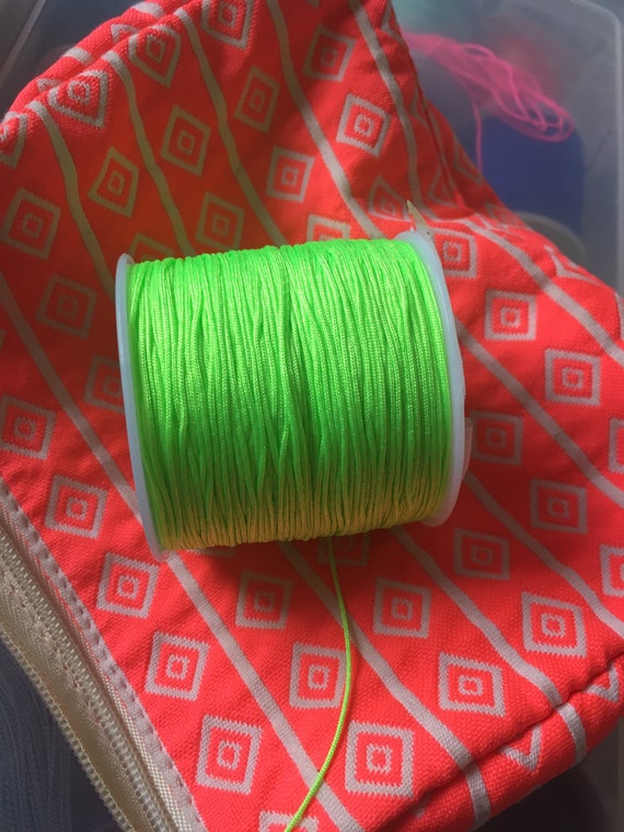 Lime Green - Yarn 1 mm