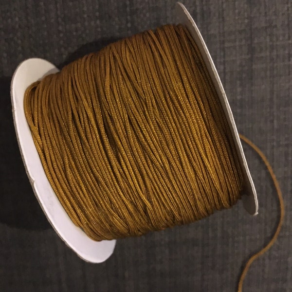 fil de nylon, 0,8 mm, fil camel, très résistant