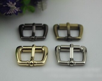 Rectangle Purse Strap Slider Metal Single Loop Slide Buckle Adjuster Keeper Ring 20mm 3/4" Belt Webbing