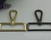 Swivel Lever Snap Hook 60 50mm 2 3 8 2 quot Alloy Metal Spring Trigger Lobster Clasp Clip Purse Bag Handbag Strap Handle Rings DIY Wholesale