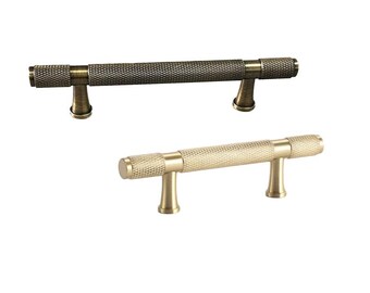 Gekordete Massivem Messing Schrank Griffe Moderne Industrie Schublade Griffe Gold Bronze Küche Badezimmer Schränke Schlafzimmer Kommode Schubladen