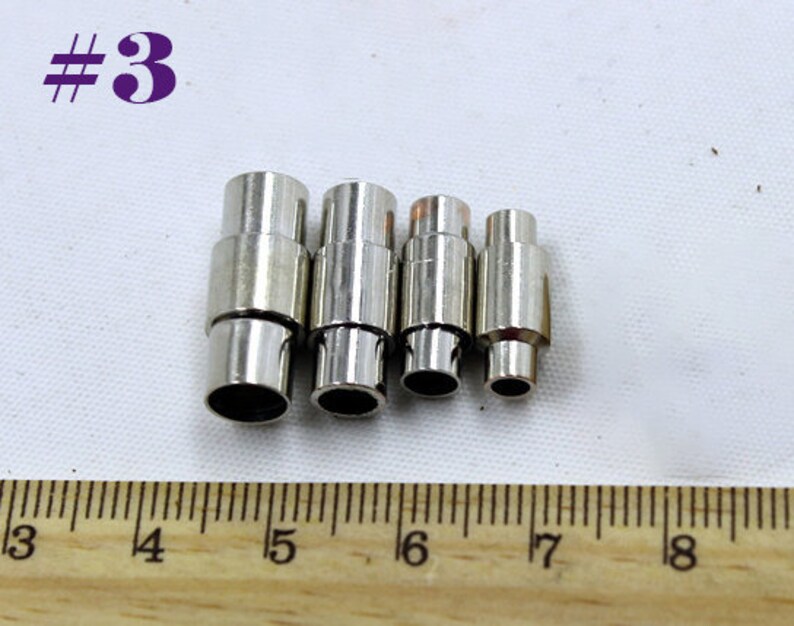 Different Shapes Clasp Double Tube Ball Barrel Oval Etsy