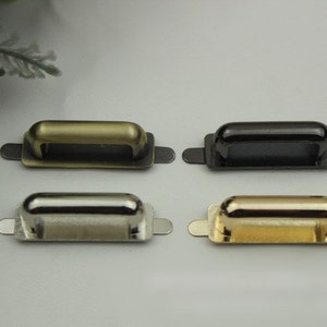 Handtag i bågbro, 26 mm, 1 tum, silver, guld, svart, brons, hårdvara, läder, handväska, kuvertväska, vintage, gör-det-själv, grossist, bulk