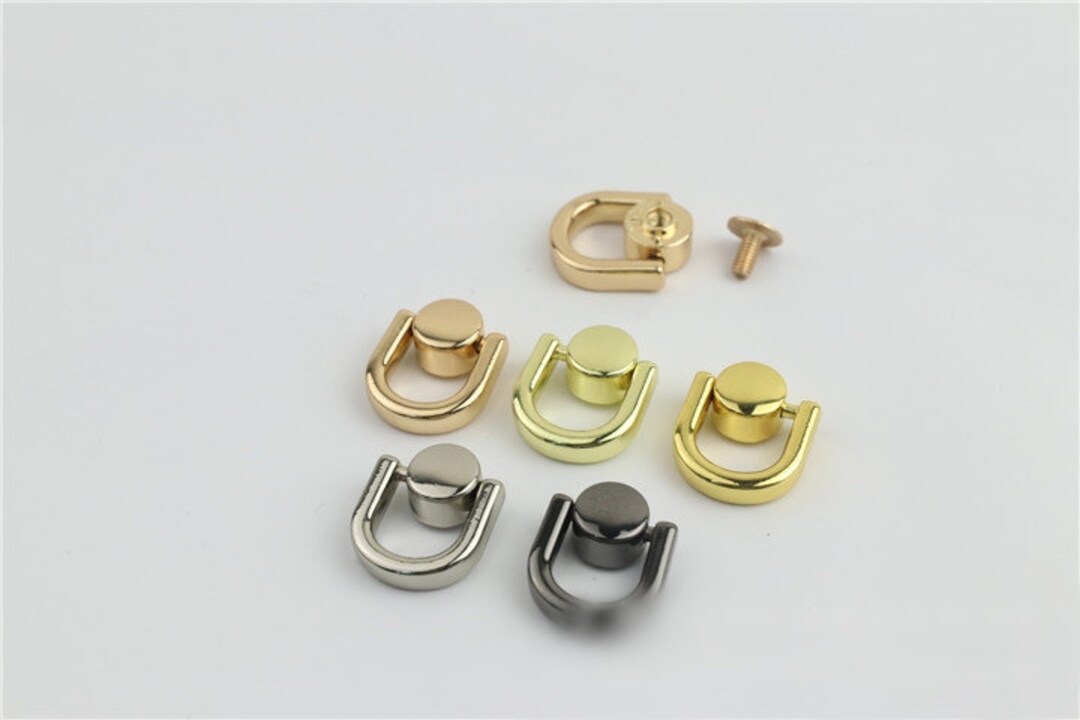 Strap Chain Handles Connector 3/8 Inch 10mm Lock Buckle Gold Black ...
