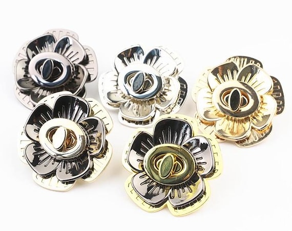 Goldstar Oval Flip Tongue Lock – 1 3/8 X 3/4 Inch For Clutch Wallet Patterns, Purses & Bags-1197448
