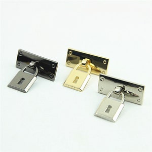 Metal Purse Label 1 1/4&quot; 33mm Charm Tag Decoration Supply Heavy Duty Handbag Bag Making Replacement Hardware Wholesale Bulk