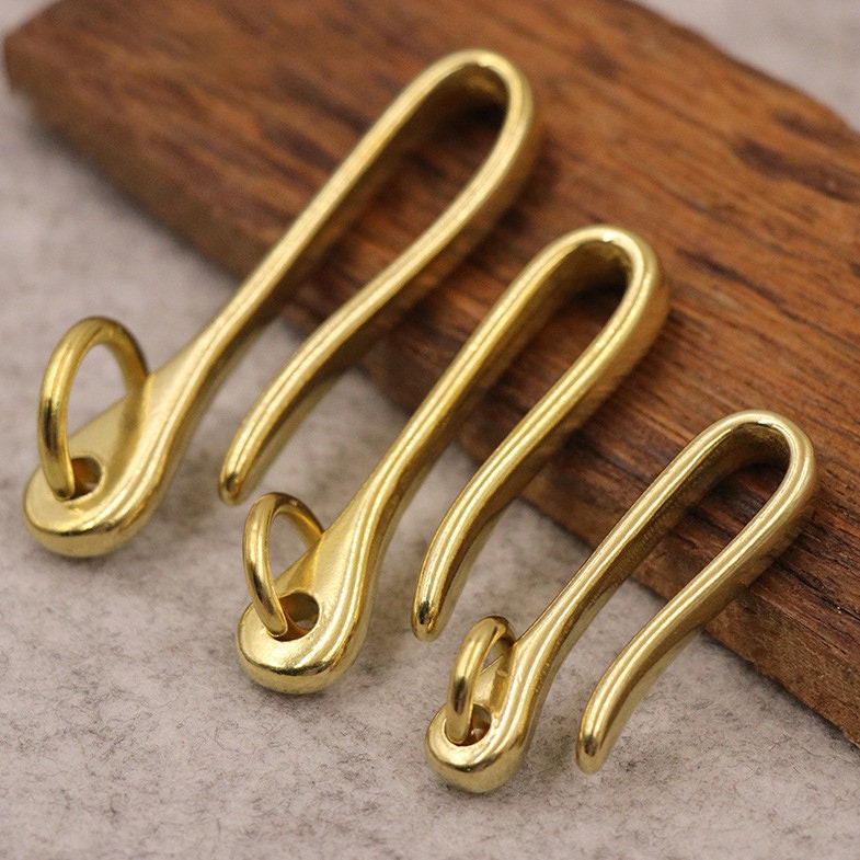 Brass Keychain Hook 