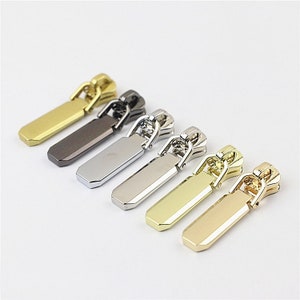 Zipper Pull #5 1 7/8&quot; 48mm Zipper Head Pull-Tab Replacement Heavy Duty Handbag Bag Making Hardware Wholesale Bulk