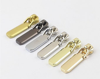 Zipper Pull #5 1 7/8" 48mm Zipper Head Pull-Tab Replacement Heavy Duty Handbag Bag Making Hardware Wholesale Bulk