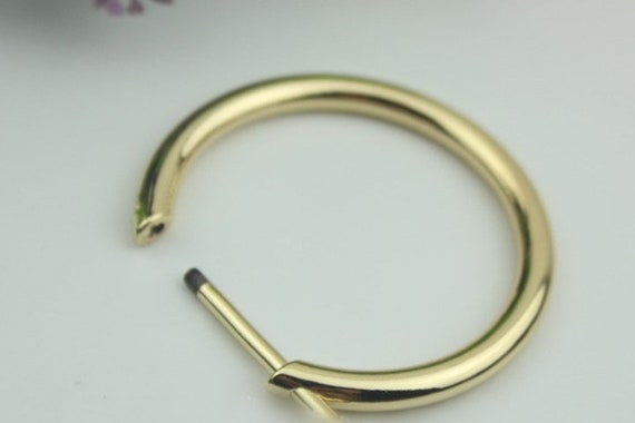 D-rings Shackle Horseshoe Buckle Purse Strap Connector Metal Adjuster 3/4  Inch 18mm Belt Webbing Purse Hardware Wholesale Bulk 