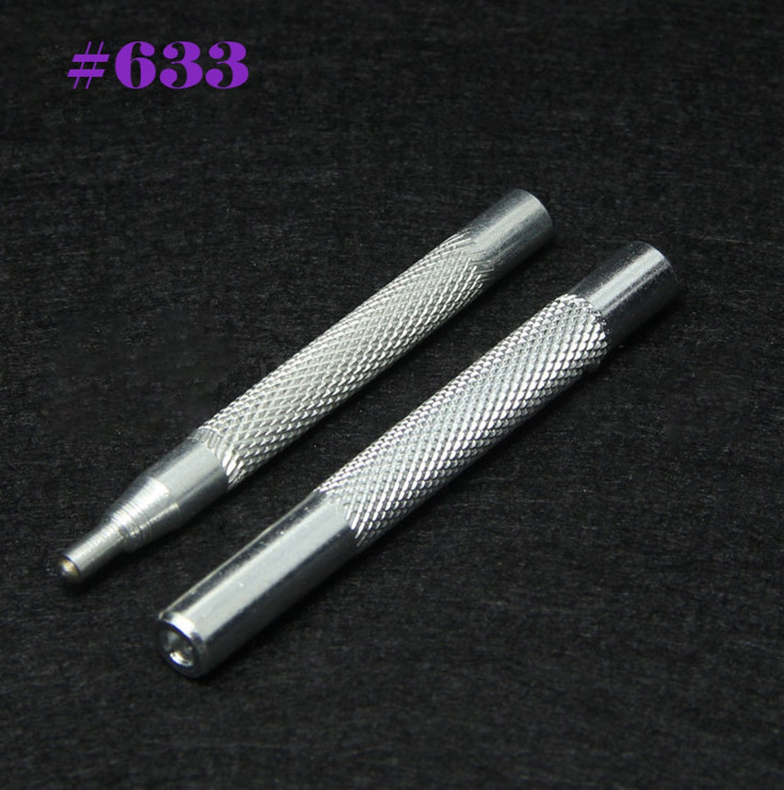 Set Snap Rivet Setting Tool 831 633 655 201 Metal Hole Punch Etsy