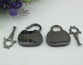 Lucchetto Con Chiave Per Borse Oro - A Partire Da € 1,80 - Foto 4