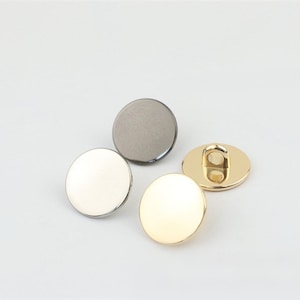 Disk Round Metal Purse Label 7/8&quot; 22mm Charm Tag Decoration Supply Heavy Duty Handbag Bag Making Replacement Hardware Wholesale Bulk