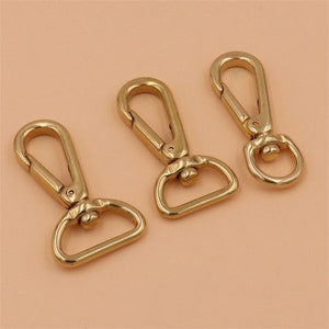 Ouligay Lot De 4 Porte-clés En Laiton Avec Fermeture à Vis