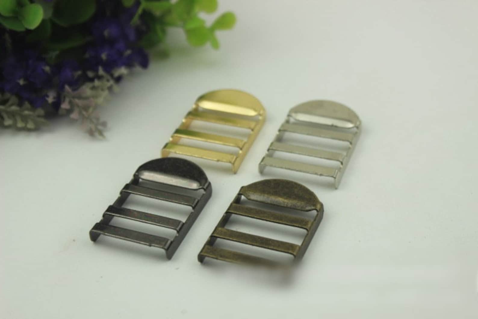Ladder Lock Buckle 25 Mm 1 Metal Tension Lock on Strap Etsy