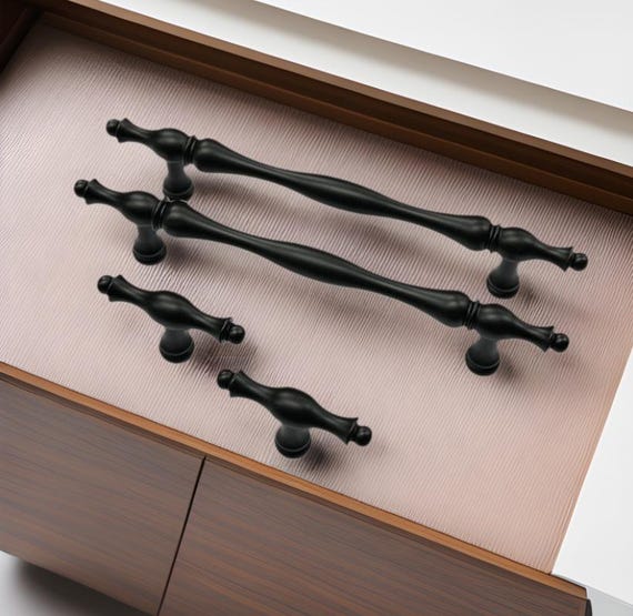 YEYIT 16Pcs Antique Bronze Door Knobs For Cupboards, Round Drawer Knobs