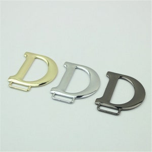 Metal Purse Label 1 7/8&quot; 48mm Charm Tag Decoration Supply Heavy Duty Handbag Bag Making Replacement Hardware Wholesale Bulk