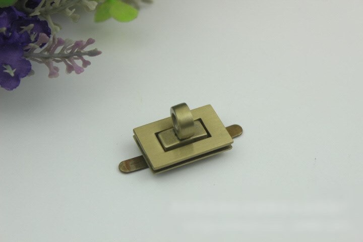 Rectangle Twist Turn Lock 25mm Purse Charm Organizer Luggage | Etsy