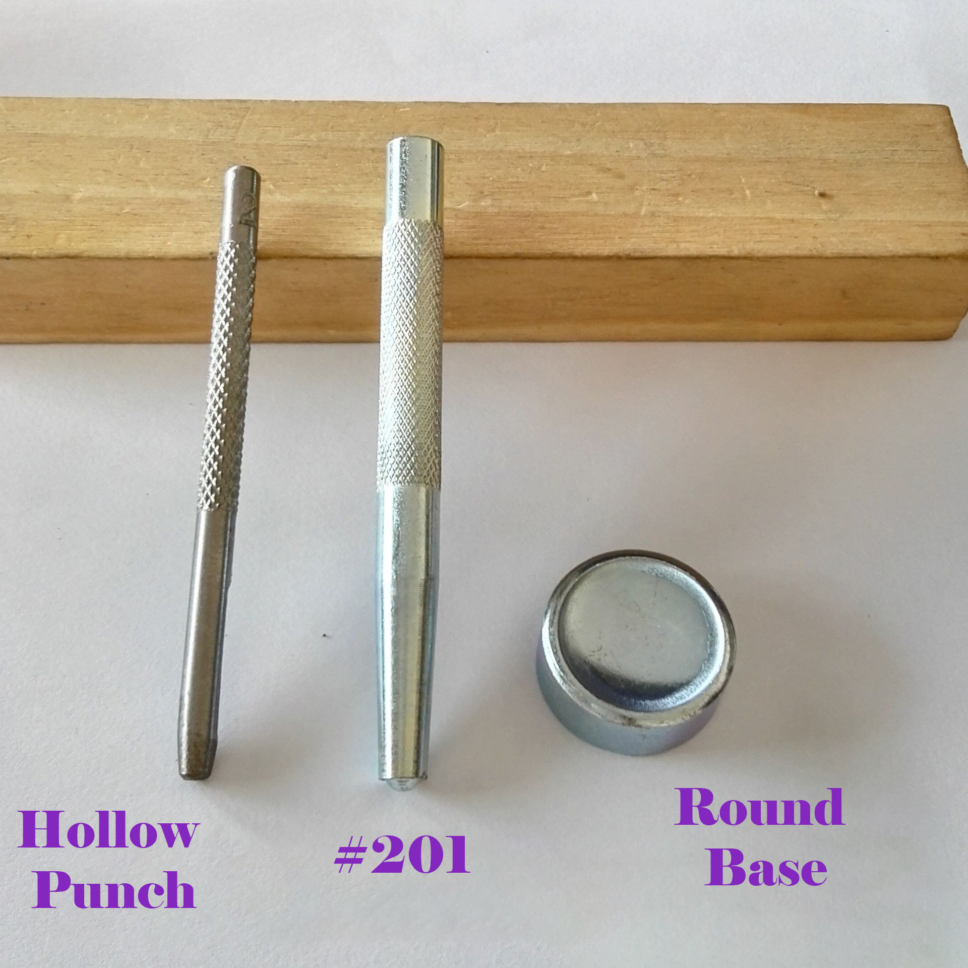 Set Snap Rivet Setting Tool 831 633 655 201 Metal Hole Punch Popper ...