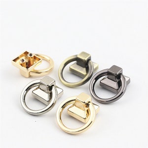 Handles Connector 3/4&quot; 18mm Metal Crossbody Chain Strap Connector Heavy Duty Purse Handbag Bag Making Replacement Hardware Wholesale Bulk