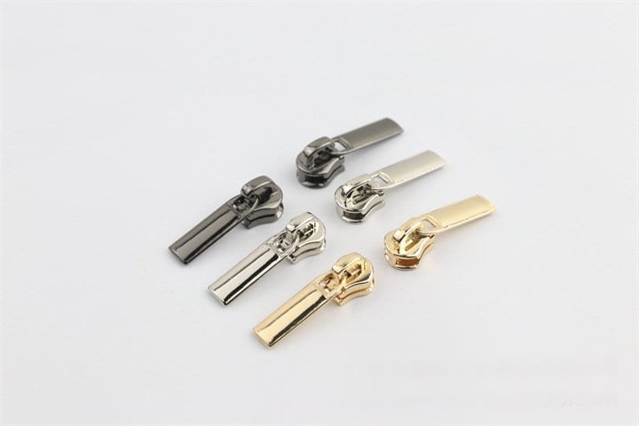 Zipper Pull pull-tab Replacement Nickel, Gunmetal or Antique Brass for  Handbags, Backpacks, Purses, Apparel, Sleeping Bags & More 