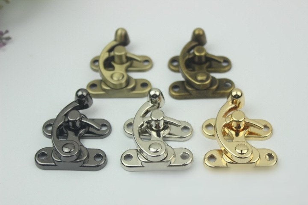 Hand Shape Lock H-shaped Twist Turn Lock 45mm Purse Charm Organizer Luggage Hardware ...
