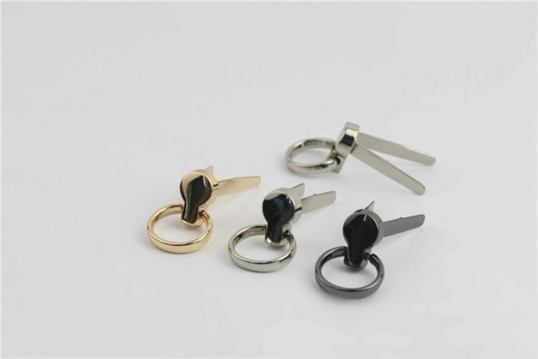 Strap Chain Handles Connector 1/2 Inch 13mm Lock Buckle Gold Black ...