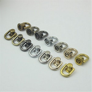 Handles Connector 7/8&quot; 22mm Metal Crossbody Chain Strap Connector Heavy Duty Purse Handbag Bag Making Replacement Hardware Wholesale Bulk