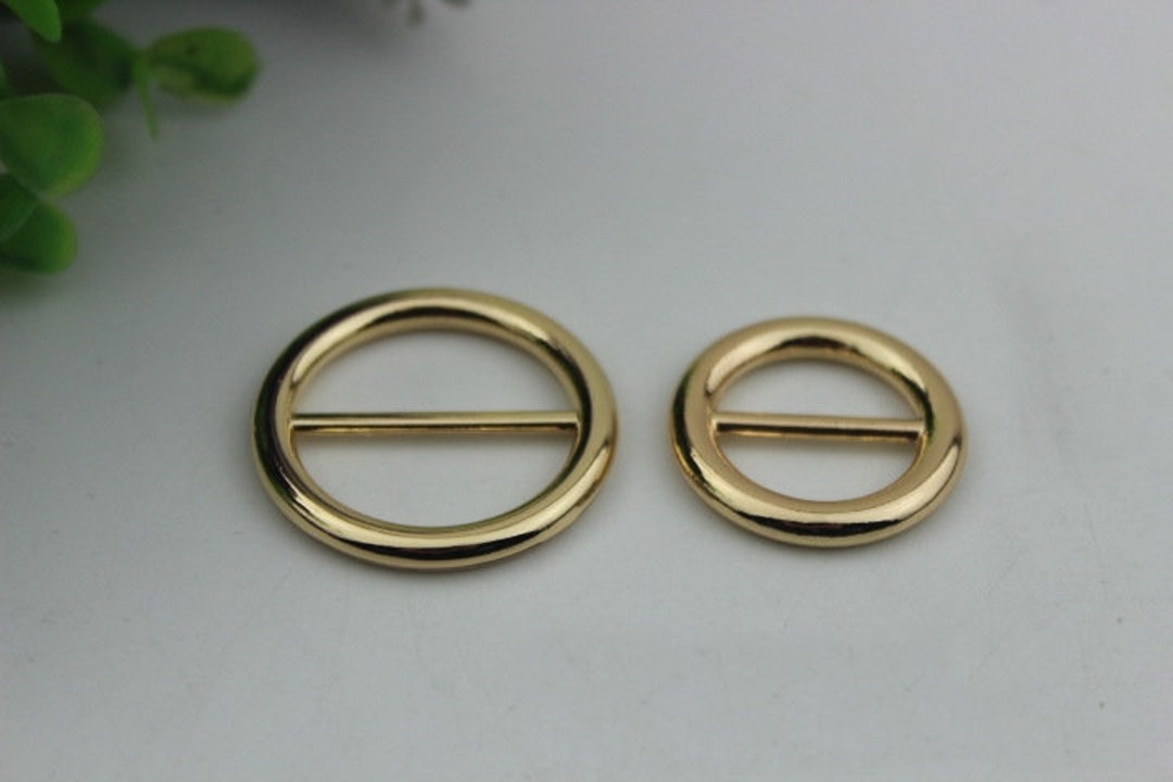 Open Loop Buckle Double Oval Loop Buckle 3/4 1