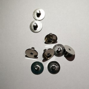 5.5mm 10mm 12mm 15mm Metal Flat Head Bolt Screw 3mm 1/8&quot; Gold Silver Tone Gunmetal Black Stand Fitting 3/16&quot; 3/8&quot; 1/2&quot; 5/8&quot;