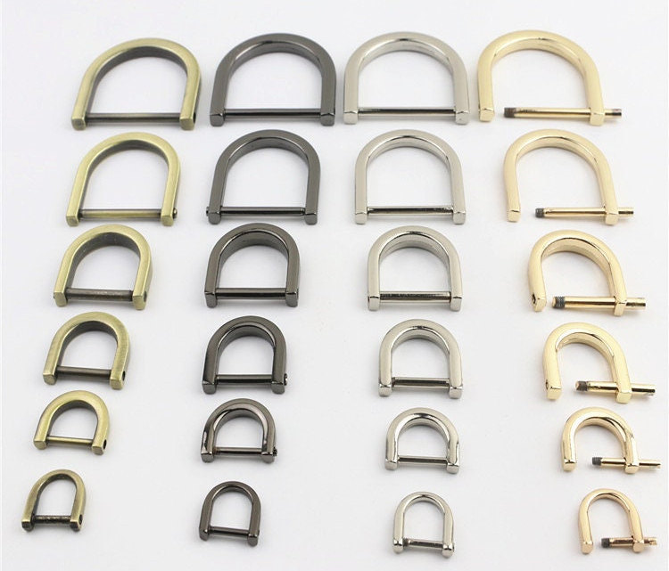 Bulk Lot Ideal Silver Chrome Aluminum Carabiner D-ring Keychain Clip Hook  Buckle Outdoor 