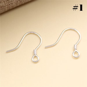 Edelstahl Ohrring Französisch Haken 18 21 22 mm Ohr Ball Sprung Ring baumeln Draht Durchbohrt Federspirale Schmuck machen Großhandel Massen viel finden