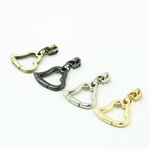 Zipper Pull #5 2&quot; 50mm Zipper Head Pull-Tab Replacement Heavy Duty Handbag Bag Making Hardware Wholesale Bulk