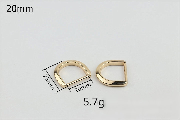 WADORN 12 pz Anelli a U Vite nel Grillo, 3 Colori a Forma di Ferro di Cavallo Anello a D con Vite di Chiusura a Forma di U Anello a D con