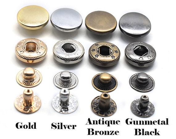 Metal Snap Button Manufacturing - Custom Metal Snap Buttons