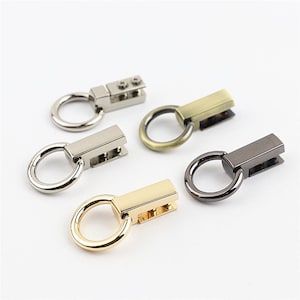 Correa Asas Conector 5/8 pulgadas 16mm Cierre Hebilla Oro Hardware Cuero Bolso Bolso Bolso Bolso Embrague Mochila Diy Suministros